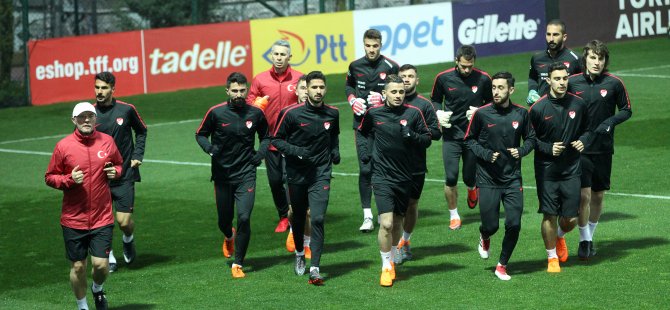 A Milli Futbol Takımı toplandı