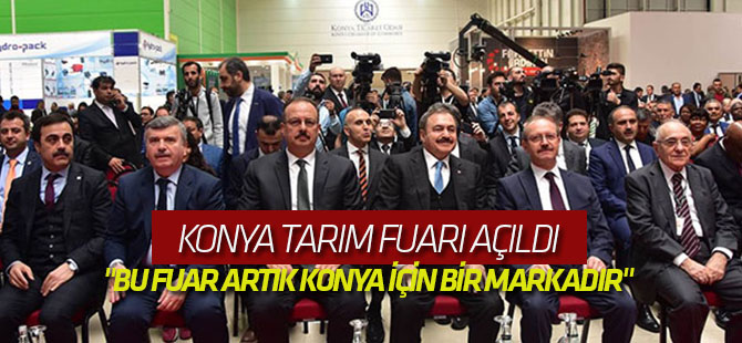 KonyaTarım Fuarı açıldı