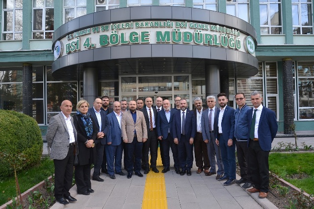 Enerji Bir-Sen Heyeti’nden Konya DSİ’ye Ziyaret