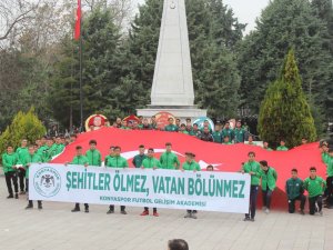 Konyasporlu gençler ecdadın izinde