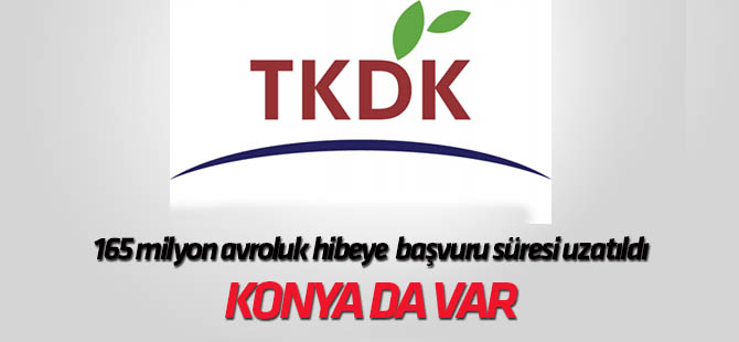 165 milyon avroluk hibeye başvuru süresi uzatıldı