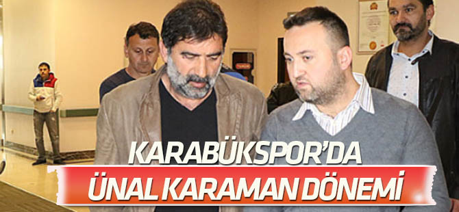 Kardemir Karabükspor'da Ünal Karaman dönemi