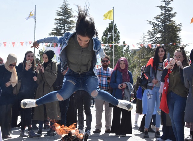 Selçuk Üniversitesi'nde nevruz coşkusu