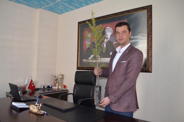 Ilgın'da fidan dağıtımı