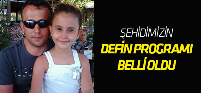 Konyalı şehidin defin programı belli oldu