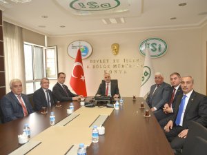 TES-İş Heyeti DSİ Konya Bölge’yi ziyaret etti