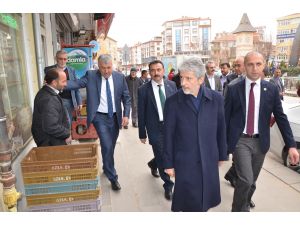 Başkan Tuna, Akyurt ilçesini ziyaret etti