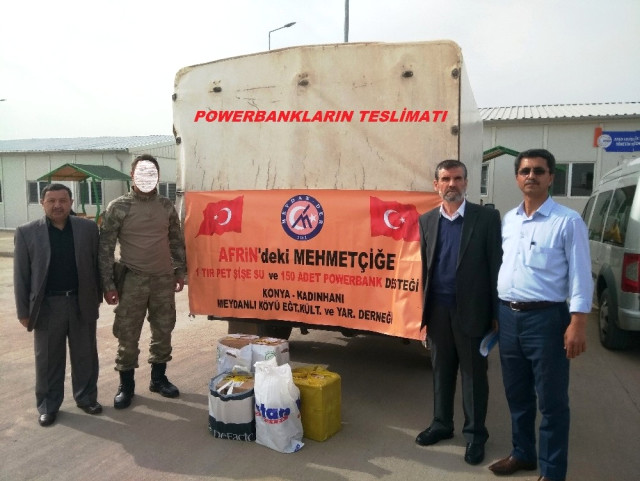 Konya'dan Mehmetçiğe Destek