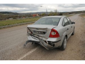 Bahşili'de trafik kazası: 5 yaralı