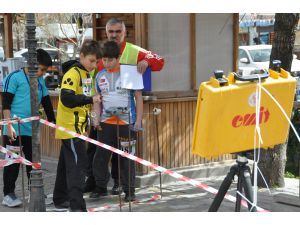 Oryantiringciler Kapadokya'da yarıştı