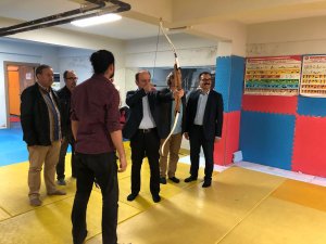 Mehmet Baykan’dan Selçuklu Diriliş’e ziyaret