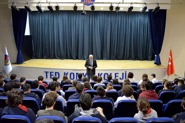 TED Konya Kolejinde; “Gençlik, Kariyer ve Girişimcilik Üzerine" Söyleşi
