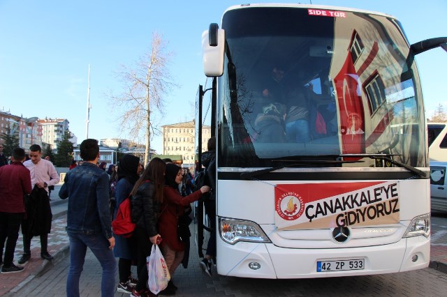 Seydişehirli lise öğrencileri Çanakkale’ye gidiyor