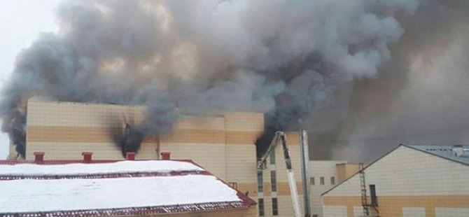 Rusya'daki AVM yangınında ölü sayısı 37'ye yükseldi