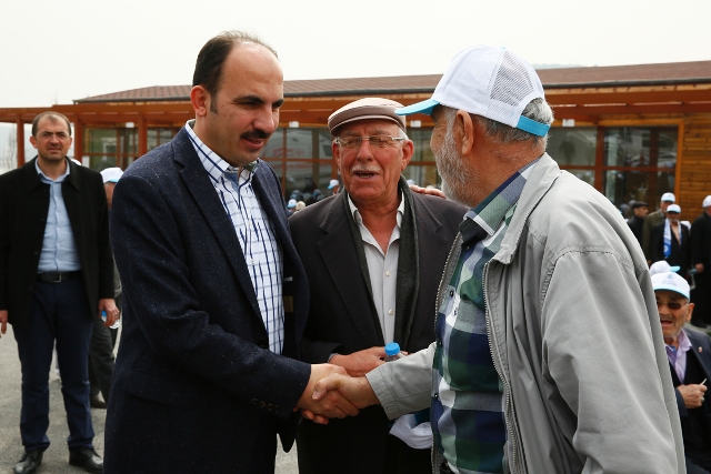 Emeklilerimize hizmet etmek büyük bir mutluluk