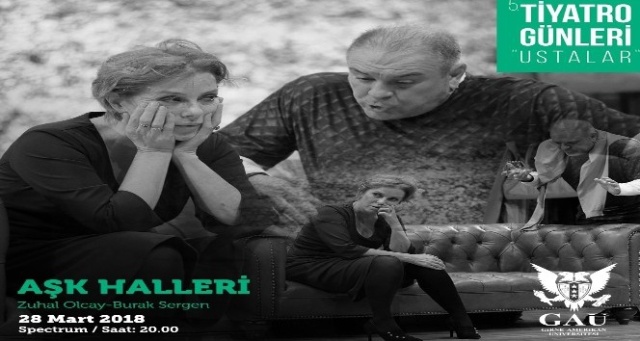 Zuhal Olcay ve Burak Sergen “Aşk Halleri” oyunu ile sahnede