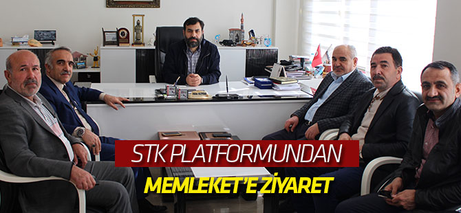 STK Platformundan Memleket’e ziyaret