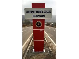 Milletvekili Soluk’un ismi caddeye verildi