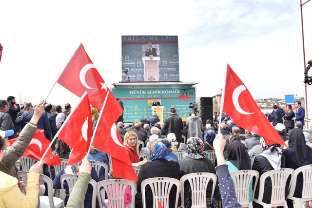 Hüyük Şehir Konağı’nın Temeli Atıldı