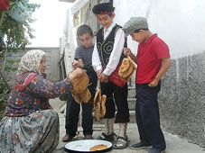 Köyde bişi günü ve şivlilik