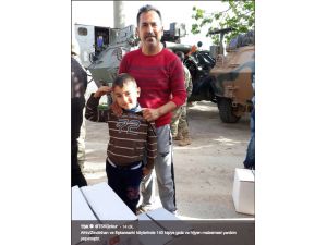 TSK'dan Afrin'in köylerine yardım