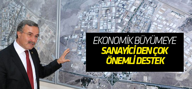 Büyümeye sanayiden büyük destek