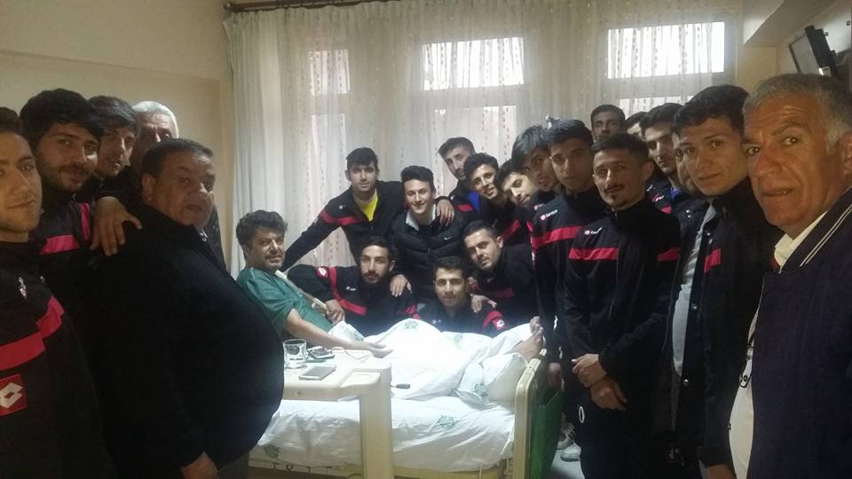 Zahir Renklibay’a en güzel geçmiş olsun hediyesi