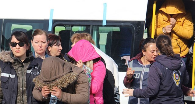 Fuhuştan gözaltına alınan kadınlarda cinsel hastalık şüphesi