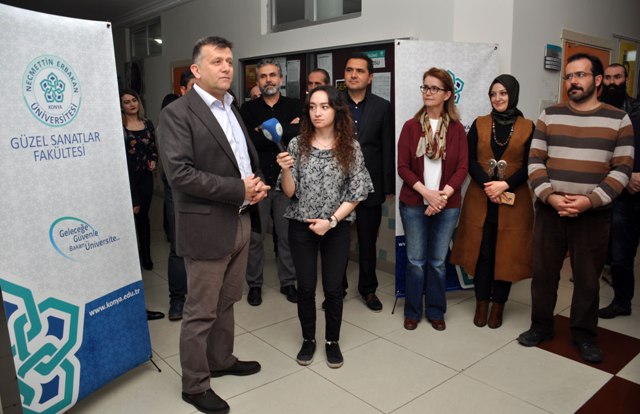 Grafik Bölümü Öğrencileri Sergi Açtı