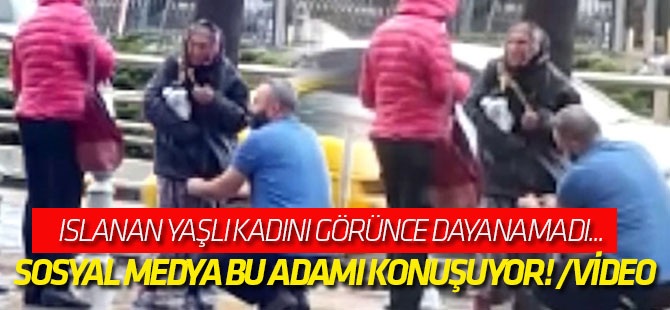 Sosyal medya bu adamı konuşuyor! /VİDEO