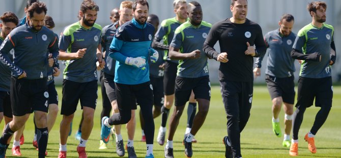 Konyaspor, Osmanlıspor hazırlıklarını tamamladı