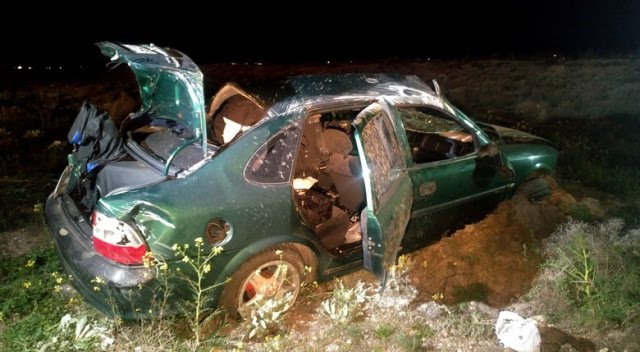 Konya'da otomobil şarampole devrildi: 1 ölü 2 yaralı