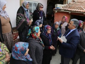 Başkan Özgüven vatandaşlarla buluştu