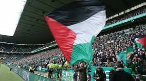 Celtic taraftarlarından Filistin'e destek