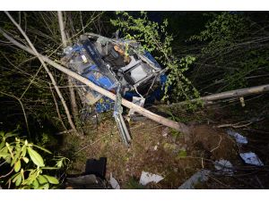 GÜNCELLEME - Karabük'te cezaevi nakil aracı devrildi: 2 şehit