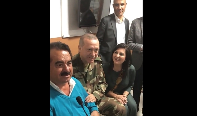 İbrahim Tatlıses'ten Afrin türküsü/VİDEO...