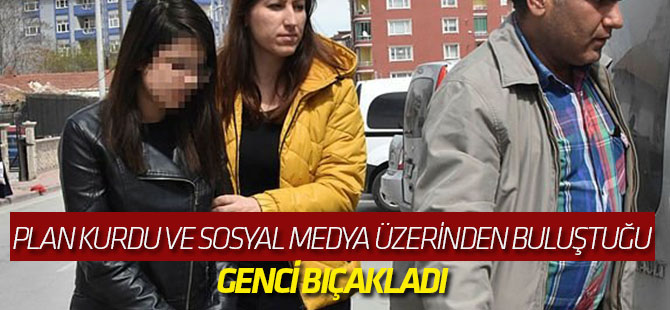 Konya'da sevgilisinin eski erkek arkadaşını Instagram'da tuzak kurup, bıçakladı