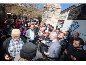 Başkan Özaltun, umre yolcularını uğurladı