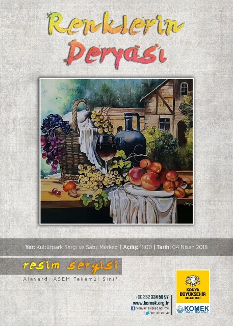 Renklerin Deryası KOMEK’te