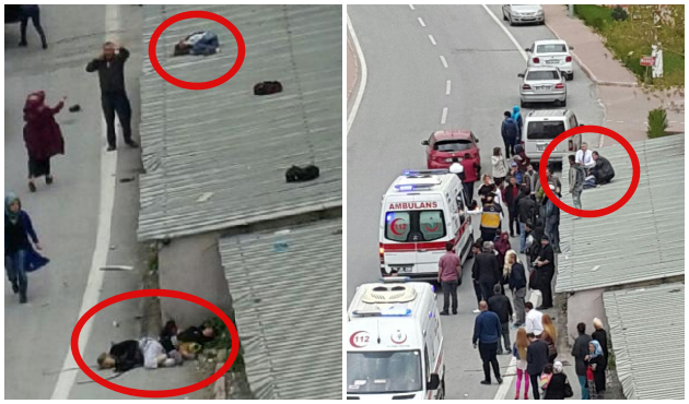 Akılalmaz! Otomobilin çarptığı kız çatıda bulundu...