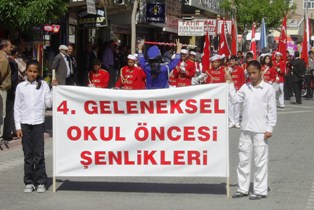 Kulu'da okul öncesi eğitim şenliği