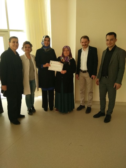 Beyşehir’de açılan diyabet okulu 6. dönem mezunlarını verdi