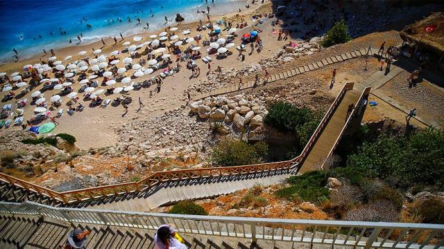 Antalya'da yabancı turistte üç ayda yüzde 45 artış