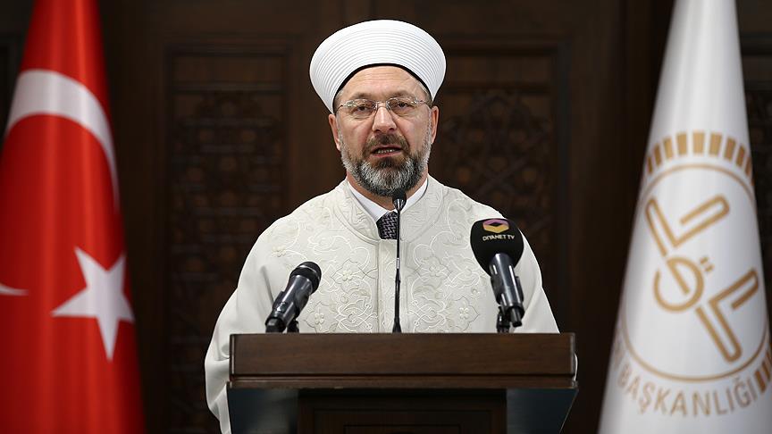 Diyanet İşleri Başkanı Erbaş: Bizim yürüyüşümüz bile İslam'a davet olur