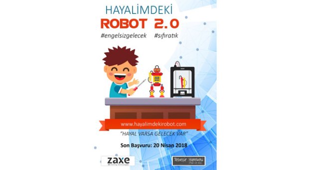 'Hayalimdeki Robot Projesi'nin ikincisi başladı