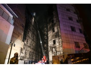 Taksim Eğitim ve Araştırma Hastanesi'ndeki yangın