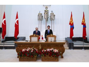 Türkiye ile Moğolistan arasında 7 anlaşma imzalandı