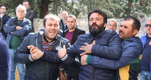 Aileler feryatlar içinde cenazeleri morgdan aldı