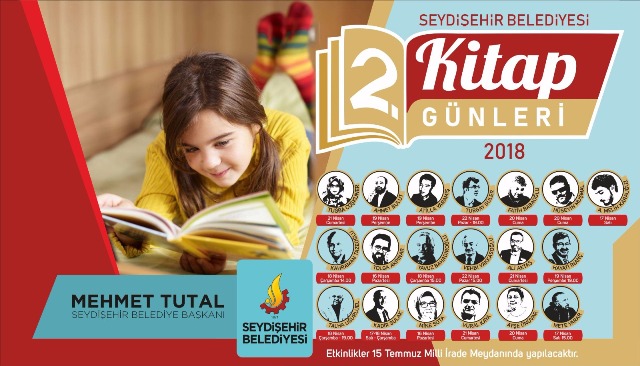 Seydişehir 2. Kitap günleri başlıyor