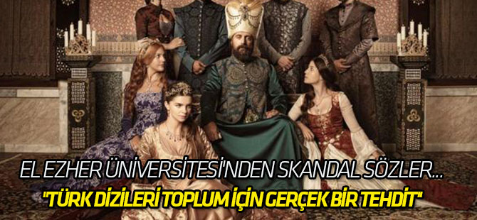 ''Türk dizileri toplum için gerçek bir tehdit''